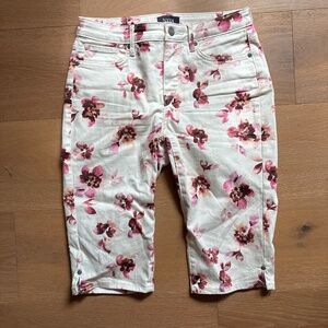 Flower Print Shorts